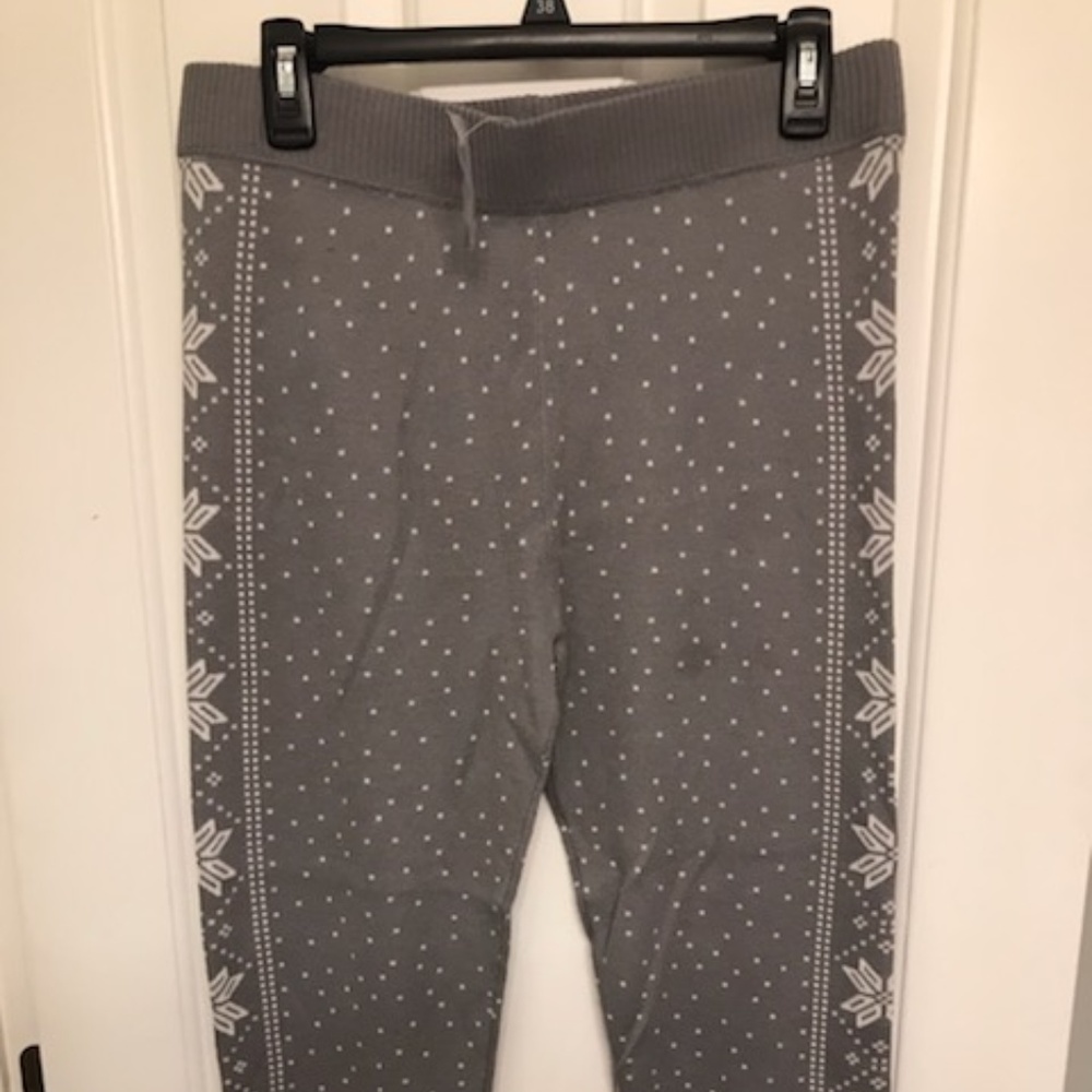 Womens thick knit leggings
